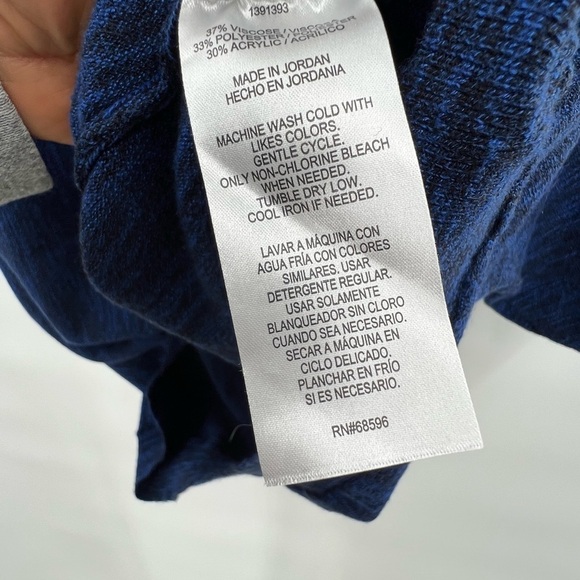 DKNY Jeans blue sweater size XXL - Picture 7 of 8